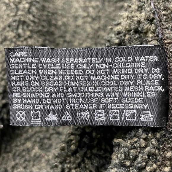 Axcess Men's Faux Suede Fleece Lined Jacket | Brown | Large - Picture 10 of 11